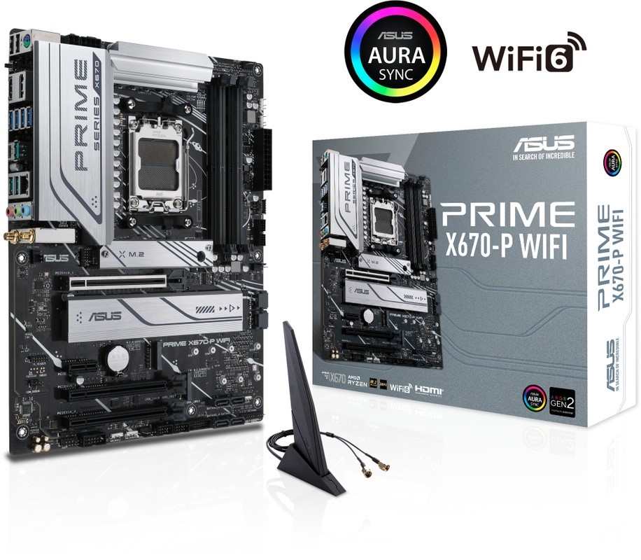  ASUS PRIME X670-P WIFI DDR5 3
