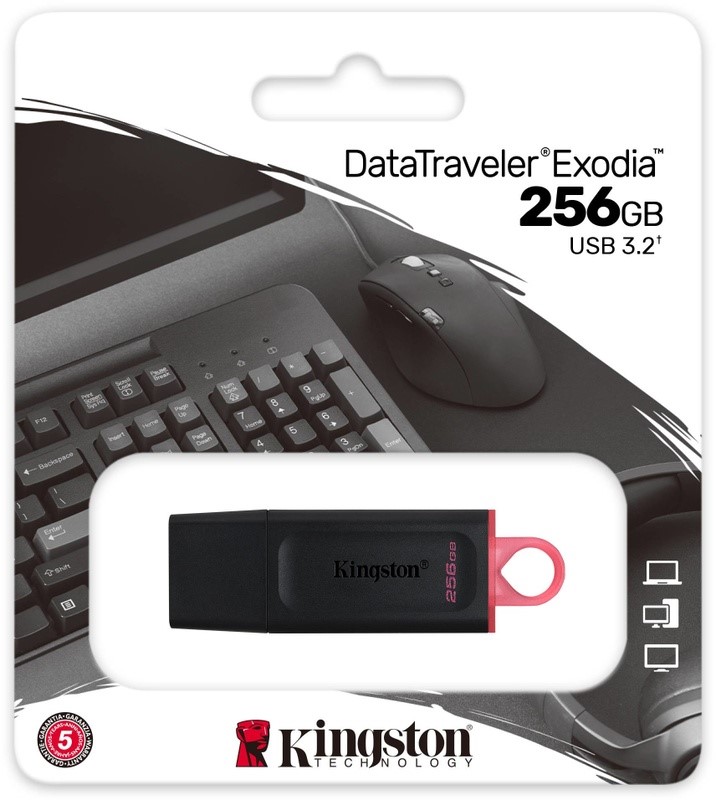 KINGSTON Exodia 256 GB USB Type-A 3.2 Gen1 3