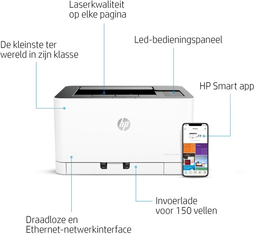 HP Color Laser 150nw 3