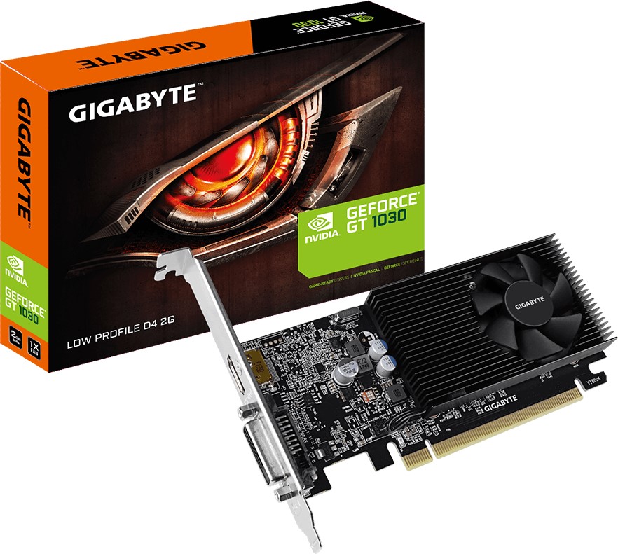 GIGABYTE GT1030 2GB LP DDR4 1Fan 2