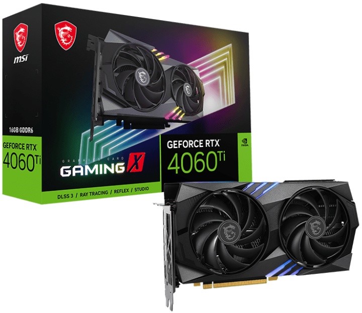 MSI RTX 4060 Ti 16GB Gaming X GDDR6