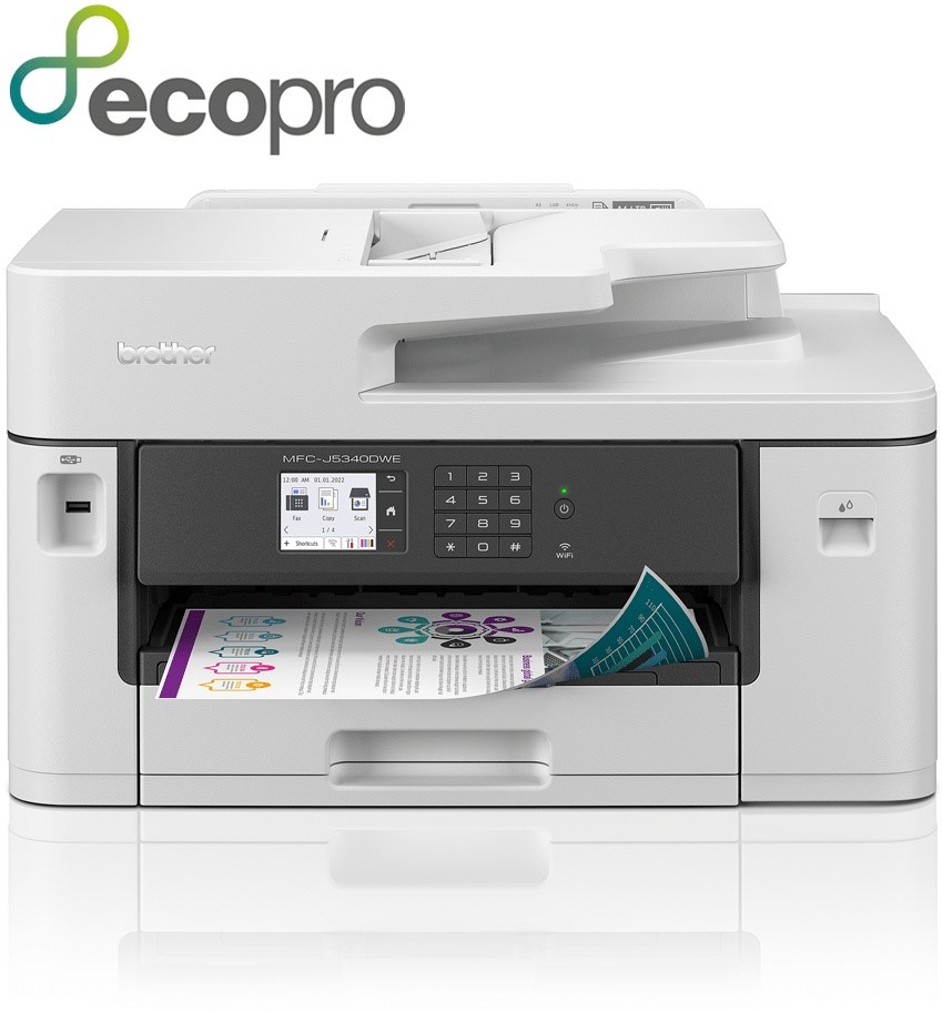 Brother AIO Ecopro Inkjet Printer MFC-J5340DWE 5