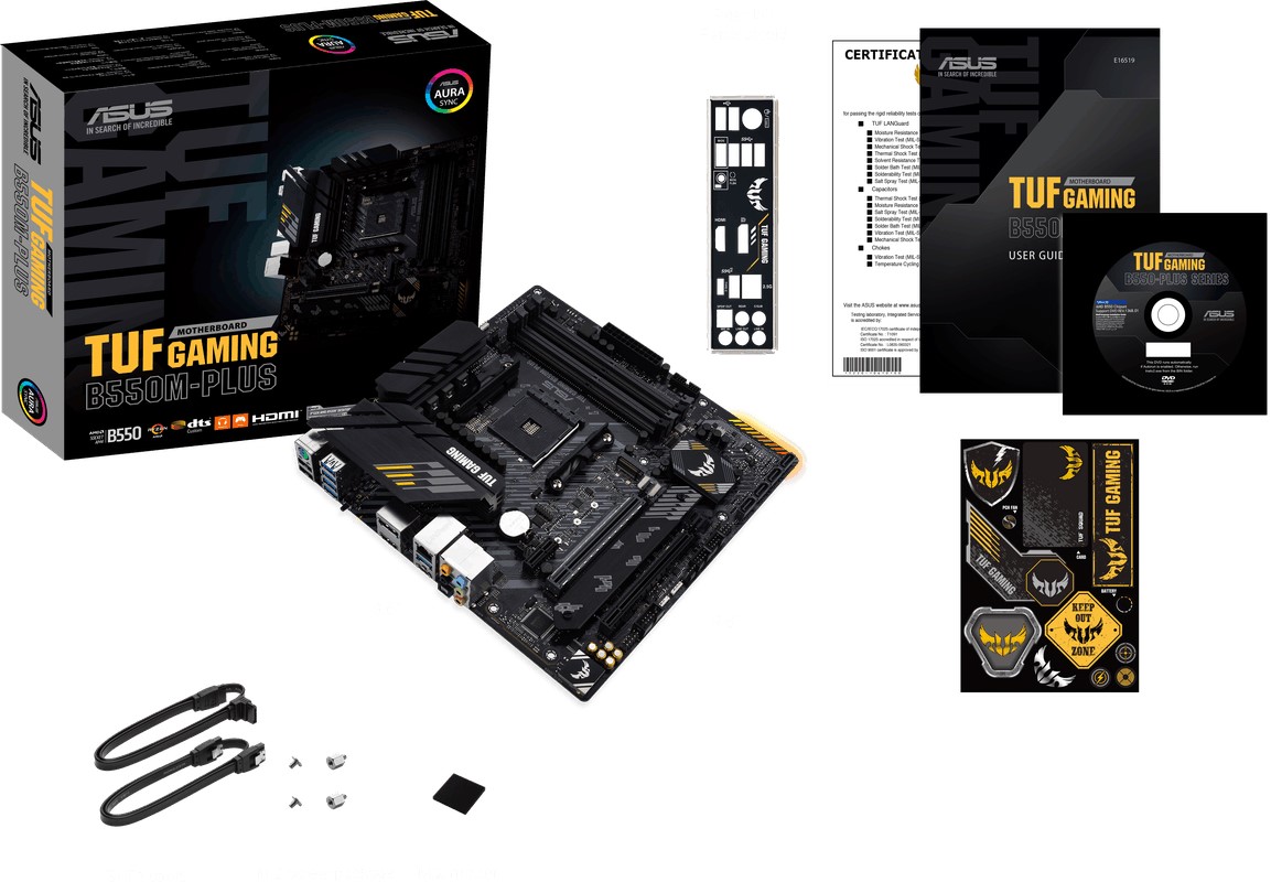 ASUS TUF GAMING B550M PLUS mATX 5