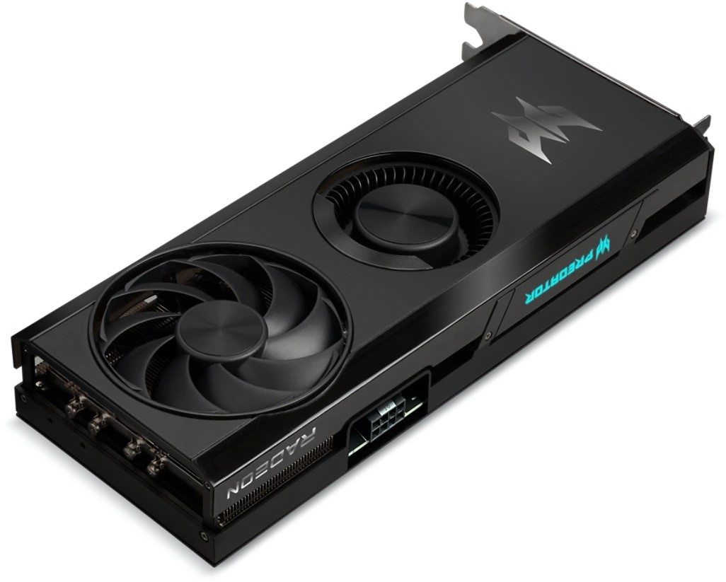 Acer RX 7600 8GB Predator Bifrost OC GDDR6 1 Fan 2