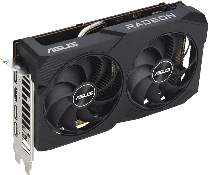 Asus RX 7600 8GB Dual OC V2 GDDR6 3