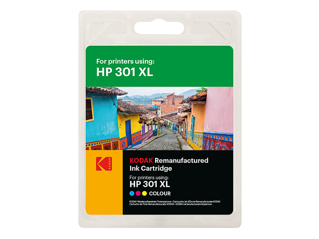 HP 301XL kleur (CH564EE) compatibel (KODAK)