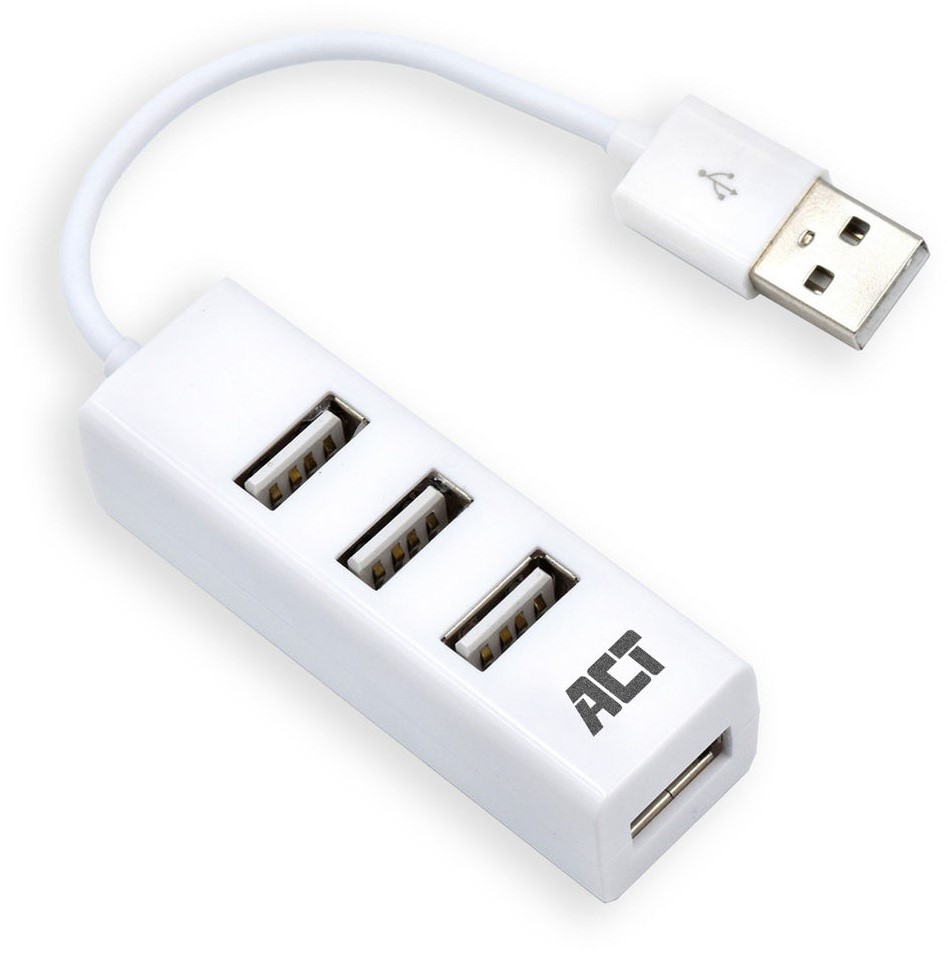 ACT USB Hub 2.0, 4x USB-A, min