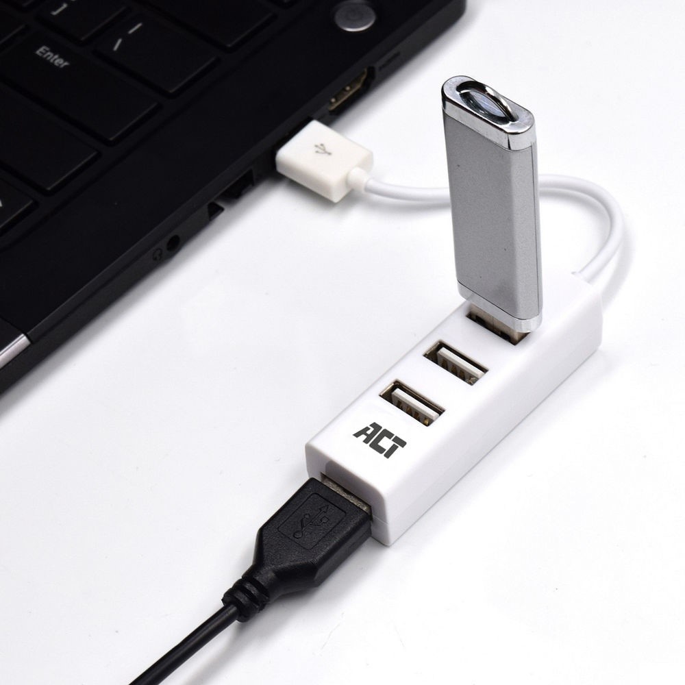 ACT USB Hub 2.0, 4x USB-A, min 5