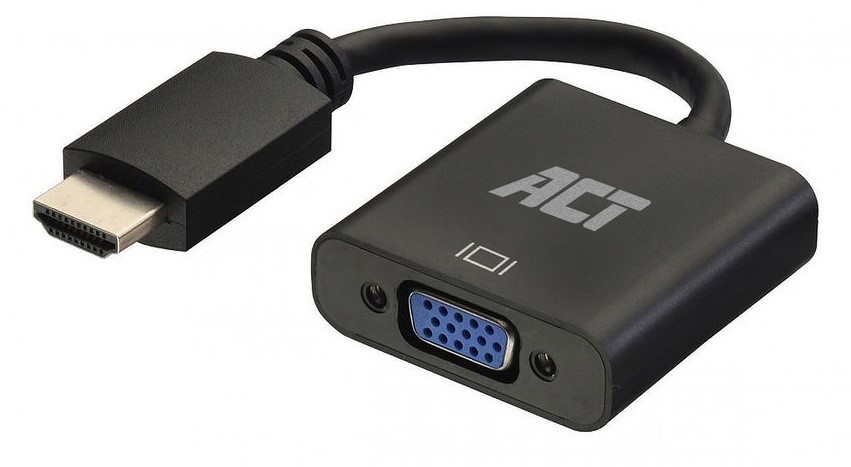 ACT HDMI male - VGA female with audio