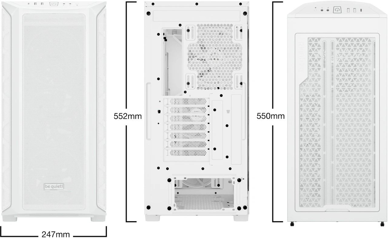 be quiet SHADOW BASE 800 FX White 2