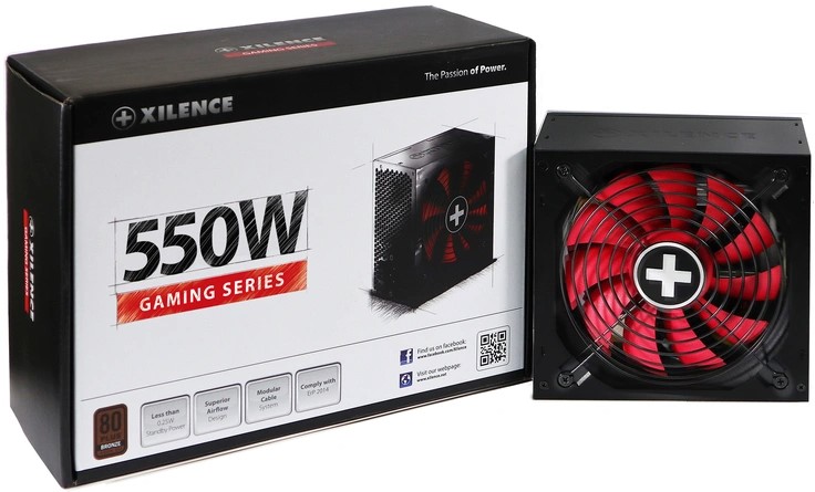 XILENCE  XP550R10 Performance A III 80+ 550W 2