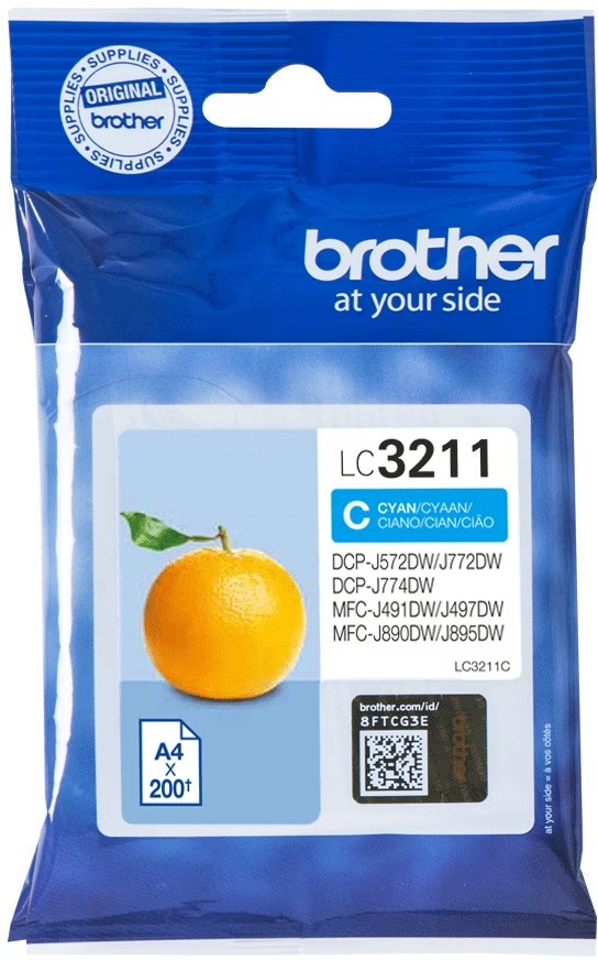 BROTHER LC1100 cyaan 3