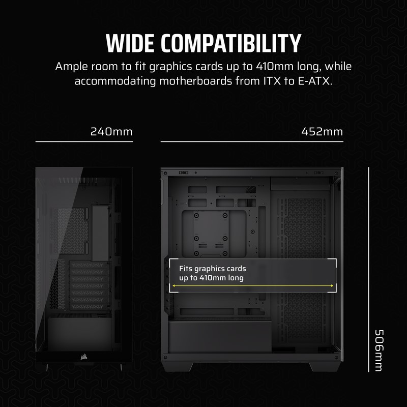 Corsair 3500X, Zwart 2