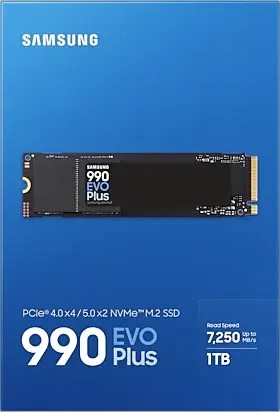 Samsung 990 EVO Plus 1TB 5
