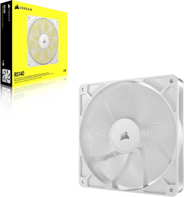 Corsair RS140, Wit, Single pack, 140mm 5