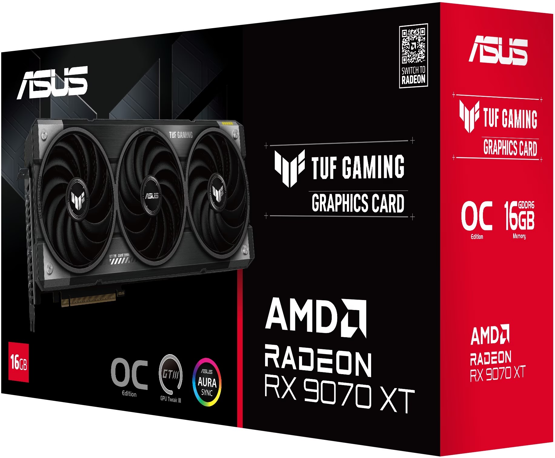 ASUS TUF Gaming Radeon RX 9070 XT OC 5