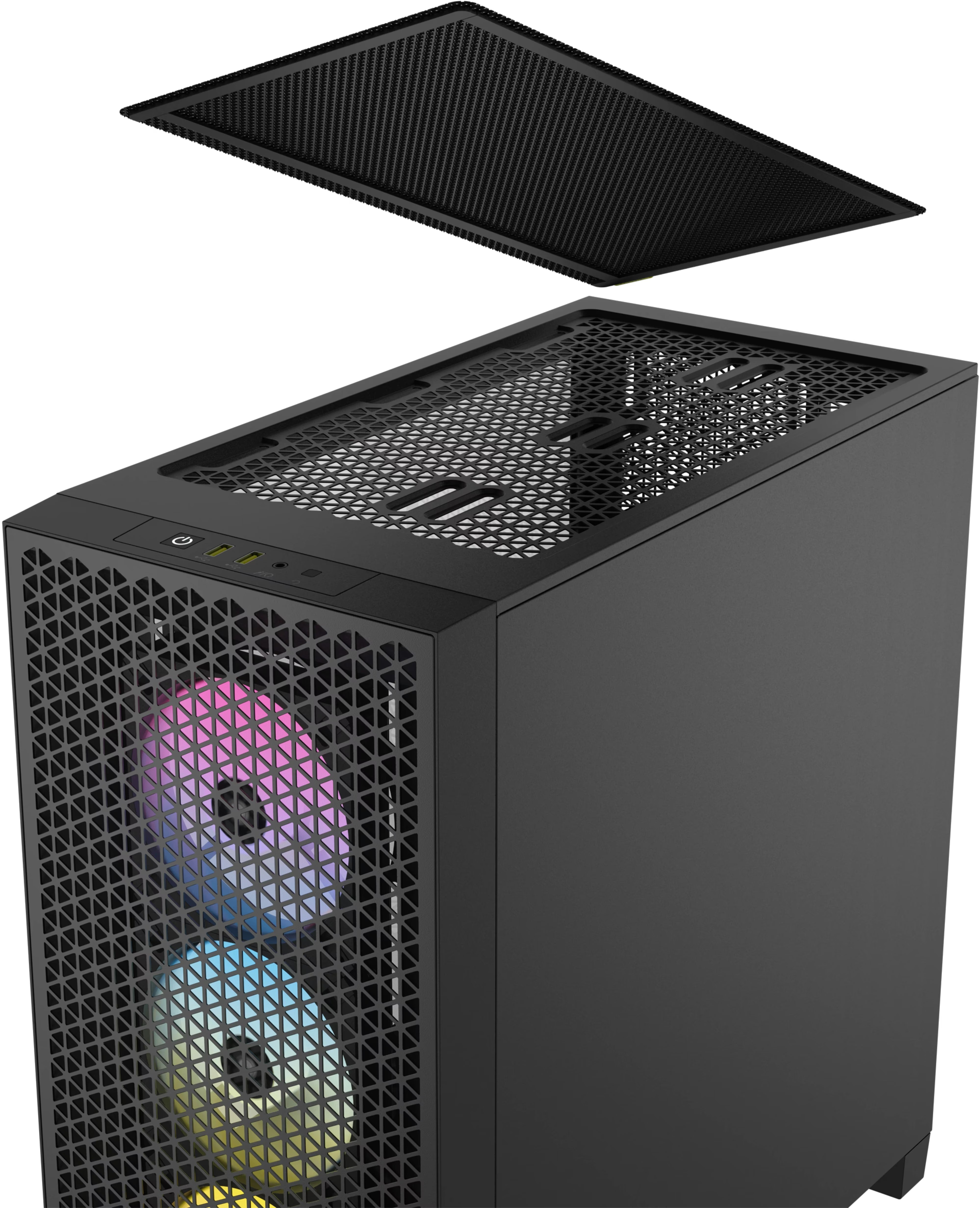 Corsair 3000D RGB Airflow Tempered Glass, Zwart 2