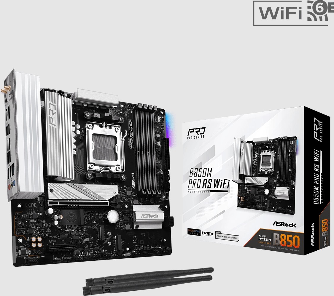 ASRock B850M Pro RS WiFi 2