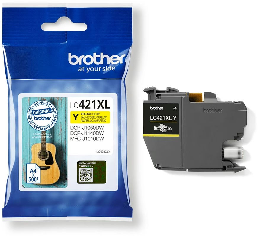 Brother LC-421XLY Yellow 3