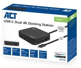 ACT USB-C Docking Station 4K  3