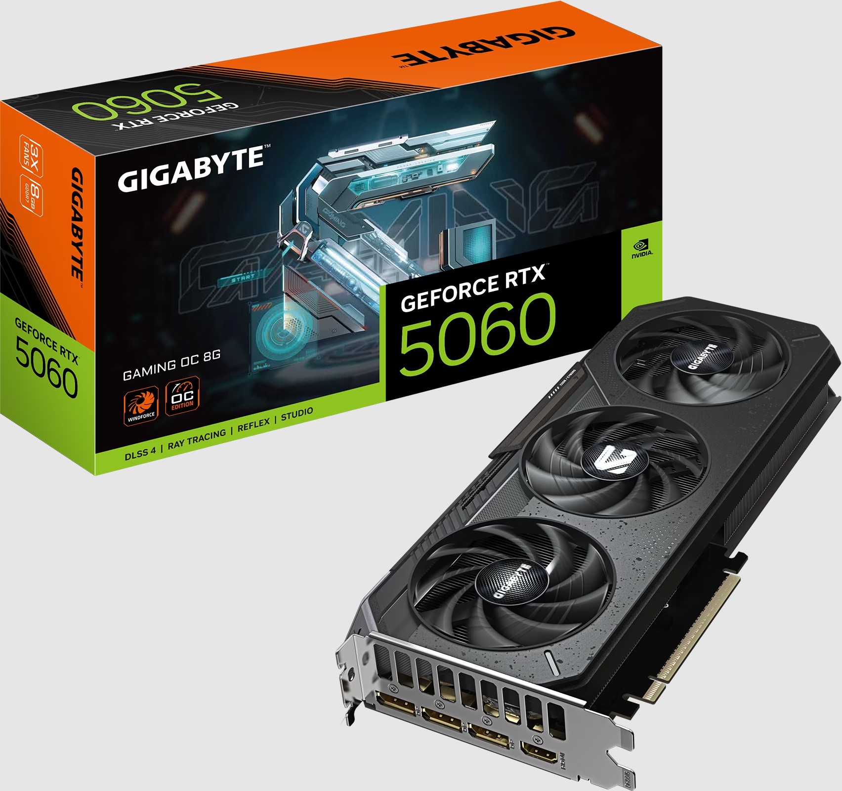 Gigabyte GeForce RTX 5060 GAMING OC 8G 5