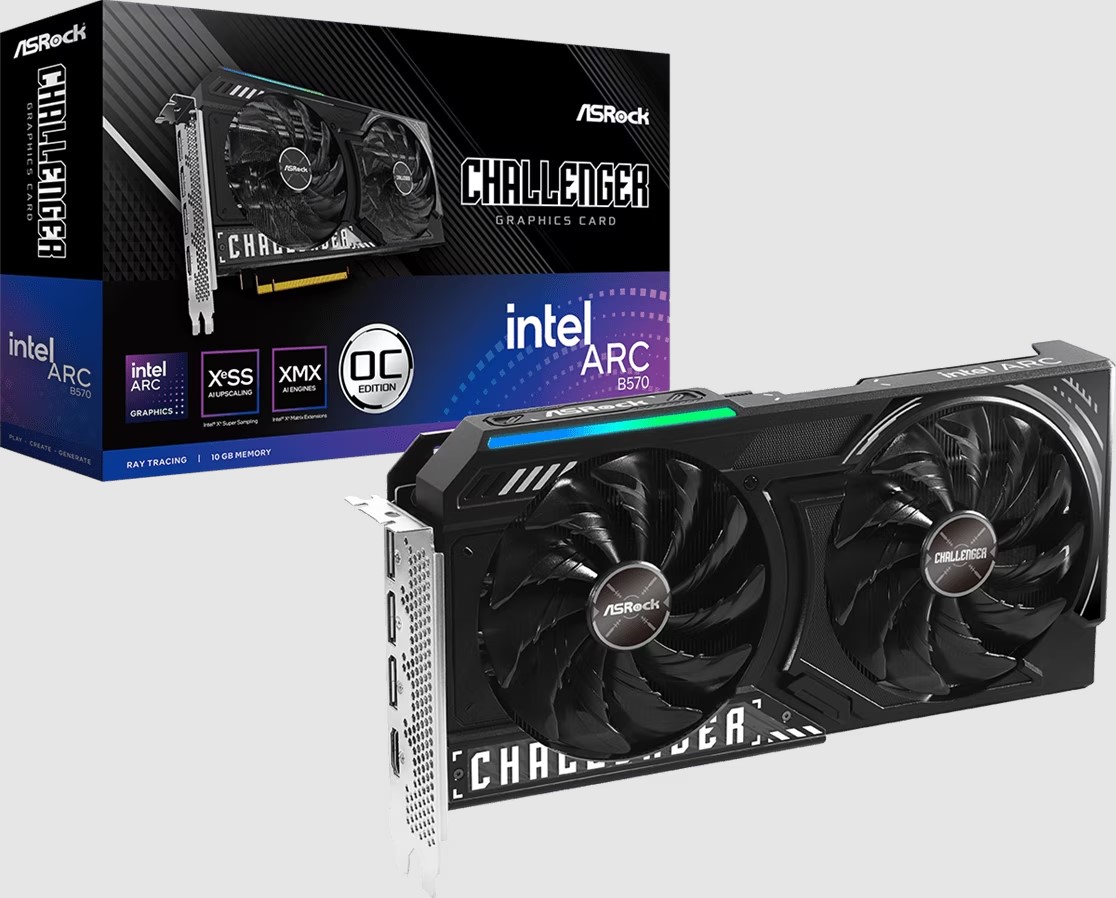 ASRock Intel Arc B570 Challenger 10GB OC