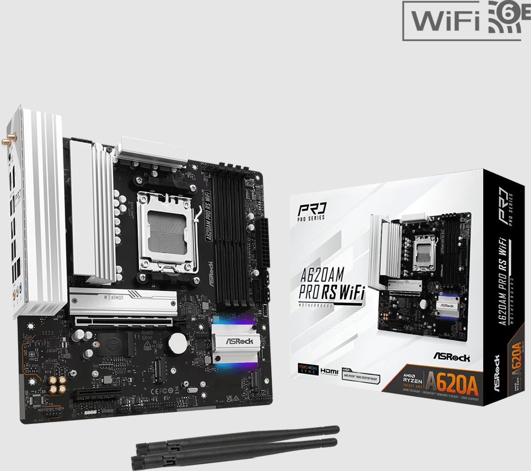 ASRock A620AM Pro RS WiFi 5