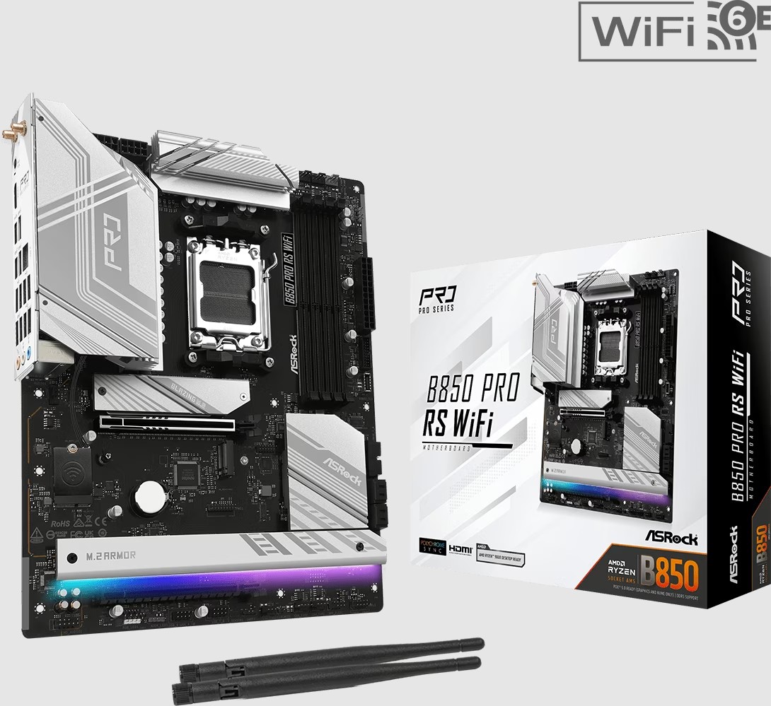 ASRock B850 Pro RS WiFi 2