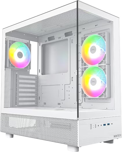 Montech XR TG White