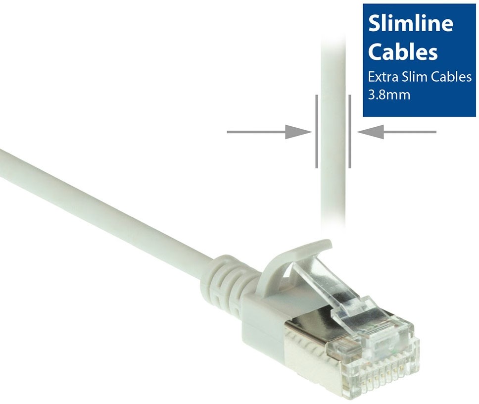 ACT 5m CAT6A Grijs 4