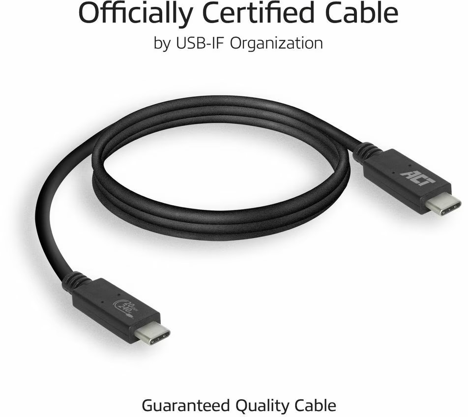 ACT USB-C to USB-C Cable Thunderbolt3 2