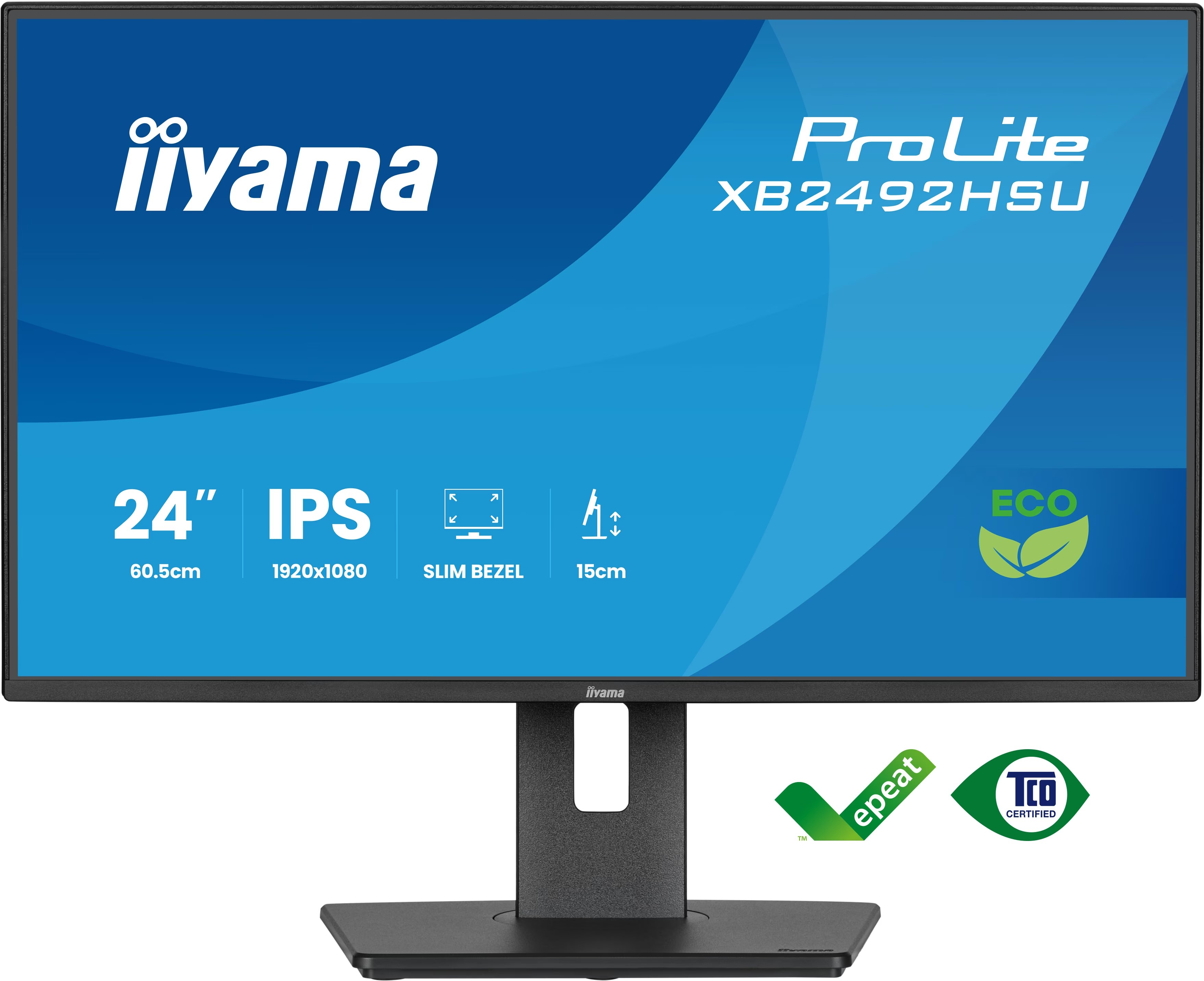 Iiyama ProLite XB2492HSU-B1 Zwart 2