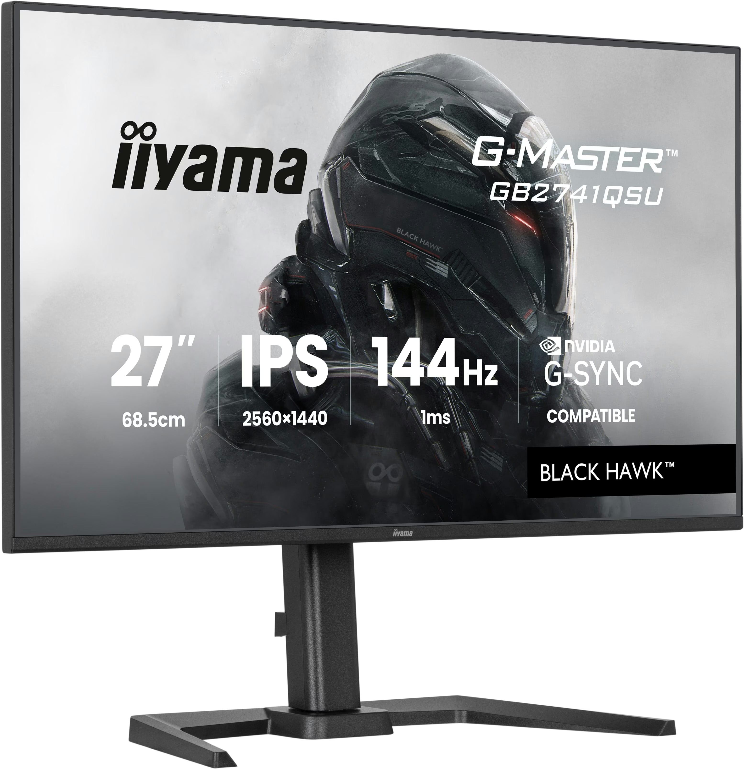 Iiyama G-Master GB2741QSU-B1 Zwart 4