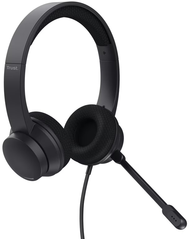 Trust Ayda USB-ENC PC headset Zwart 2
