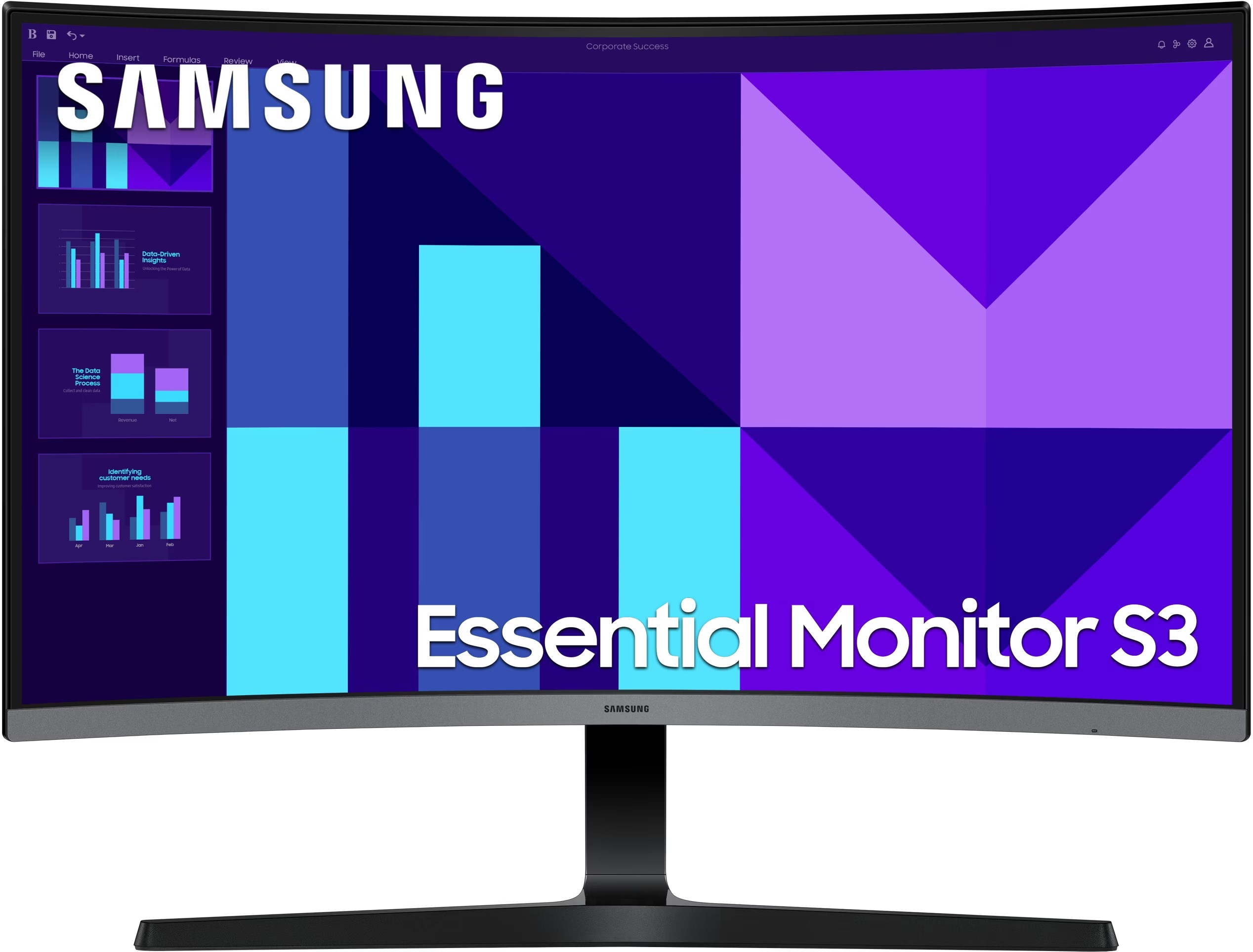 "Samsung Essential S39GD 27"" (D396G) Zwart"