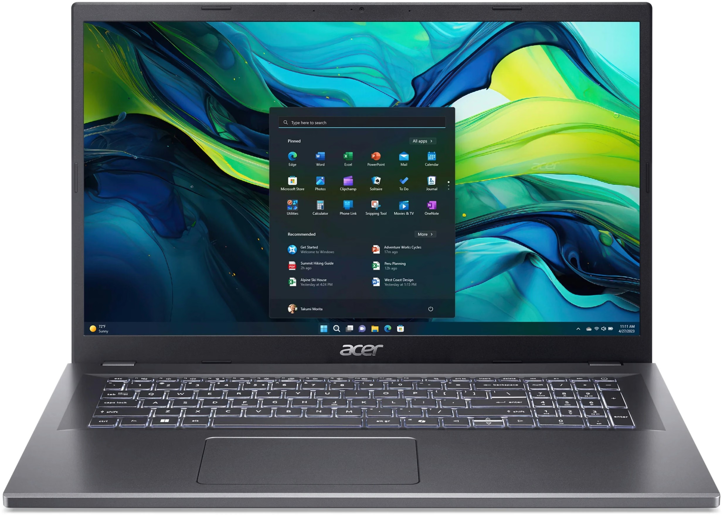 Acer Aspire 17 A17-51M-722K