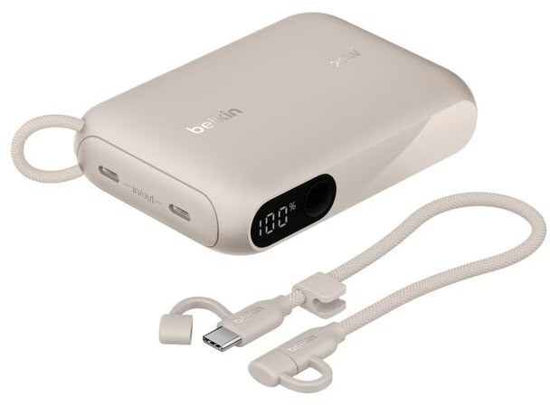 BELKIN 10.000MAH PD20W Display Zand 2