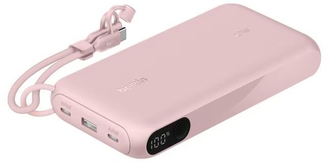 BELKIN 20.000MAH PD20W Display Roze