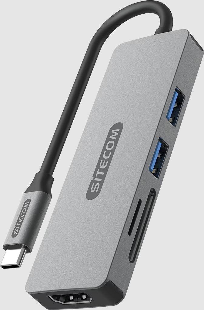 Sitecom 5 in 1 USB-C Multiport Adapter