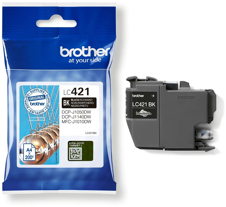 Brother Inktpatroon LC-421BK 3