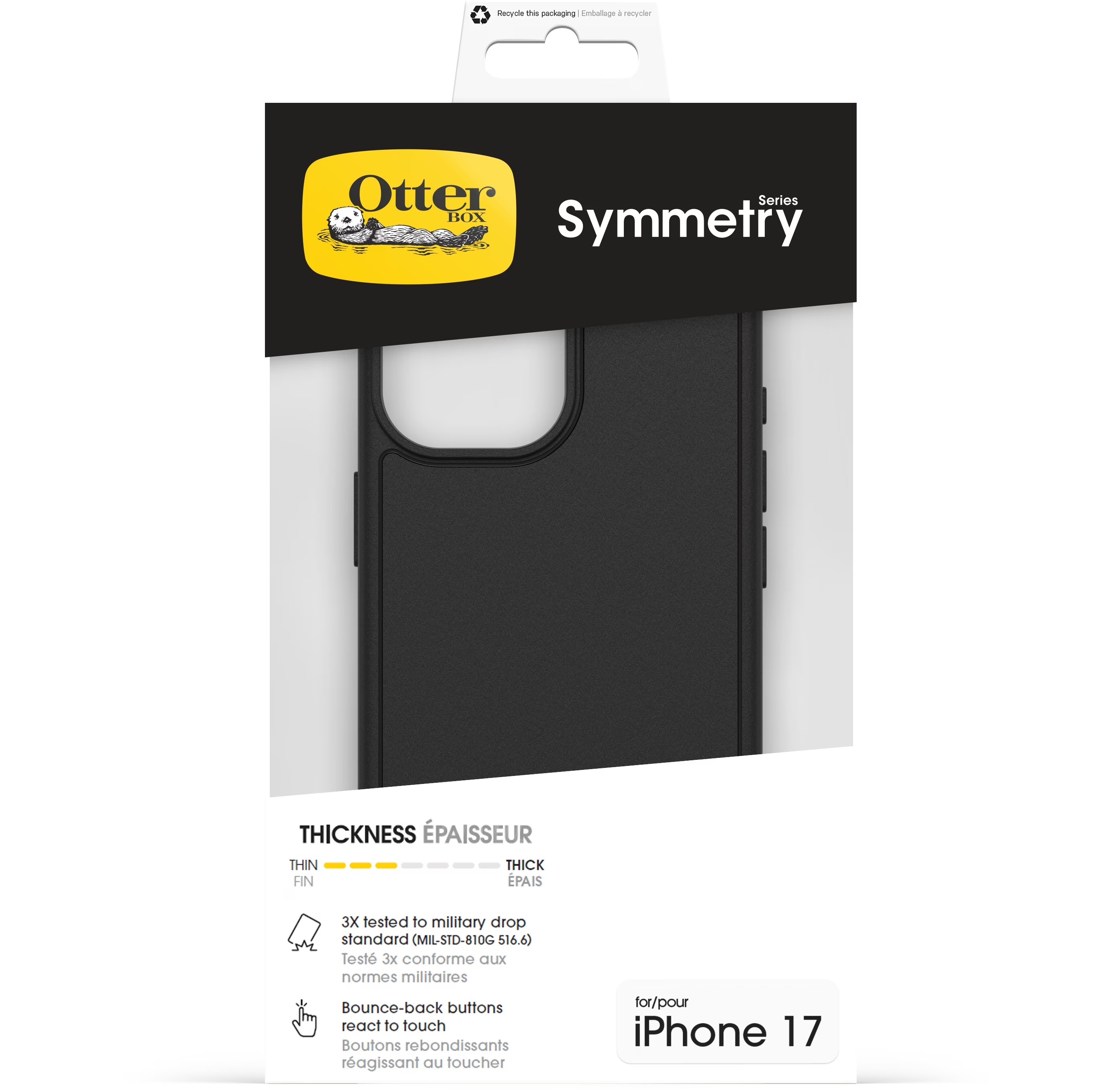 Otterbox Symmetry zwart (iPhone 17) 5