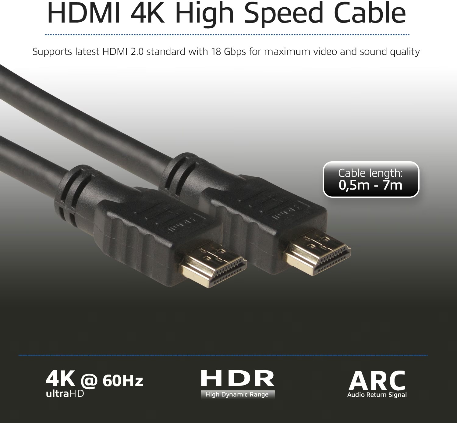 ACT HDMI kabel 7m AK3905 4