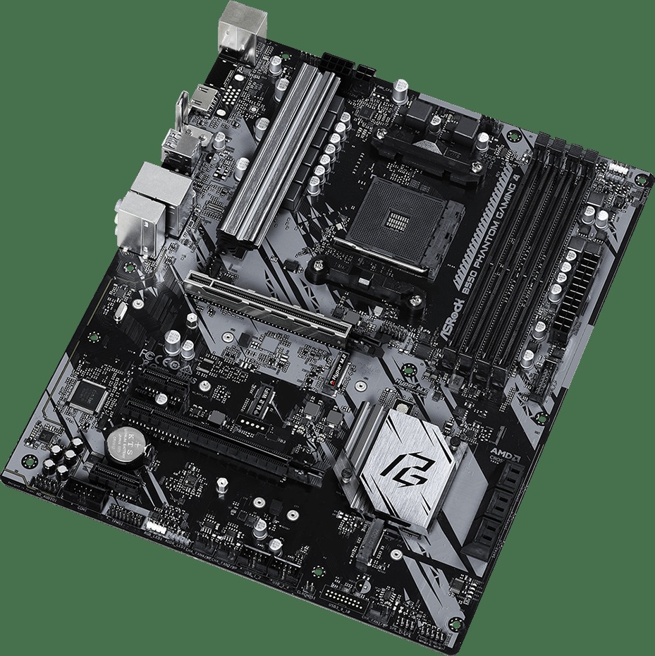 ASRock AM4 B550 Phantom Gaming 4 3