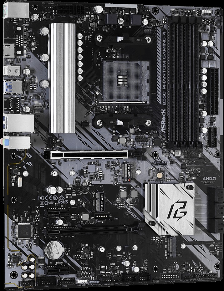 ASRock AM4 B550 Phantom Gaming 4 4