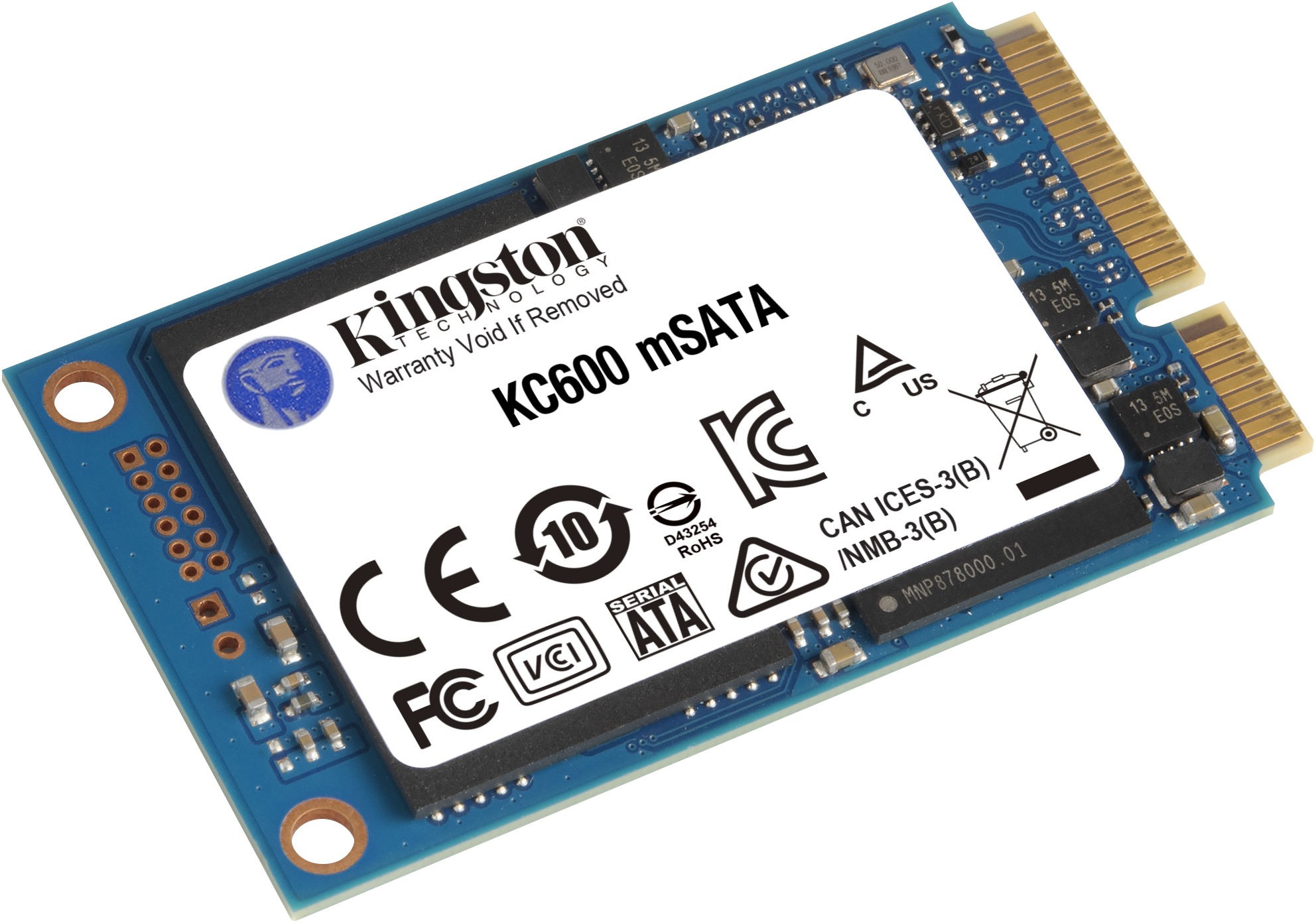 Kingston SSD KC600  1024GB mSATA 2
