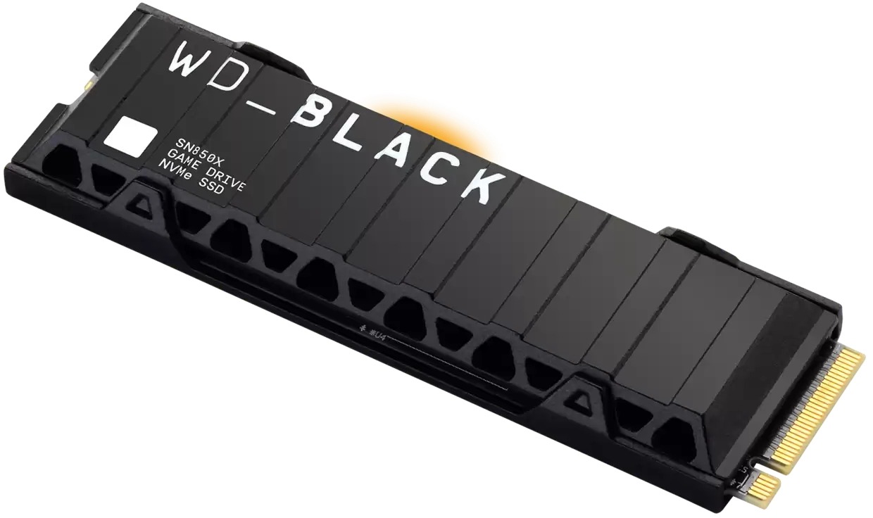 WD SSD Black SN850X 1TB NVMe Heatsink 2