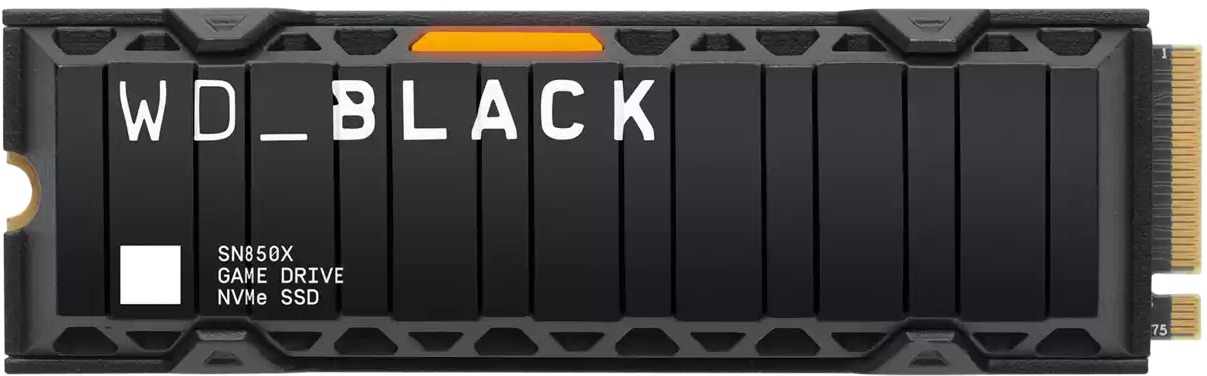 WD SSD Black SN850X 1TB NVMe Heatsink 3