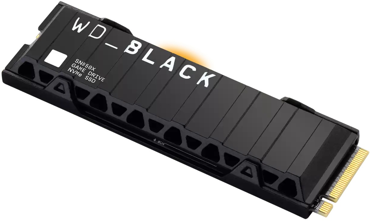 WD SSD Black SN850X 1TB NVMe Heatsink 4