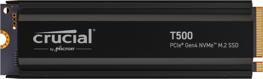 Crucial SSD T500 4TB PCie 4.0 ?NVMe w/Heatsink