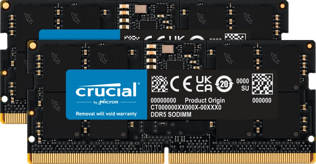Crucial SO-DIMM DDR5-5600 32GB Kit (2x 16GB)